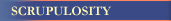Scrupulosity